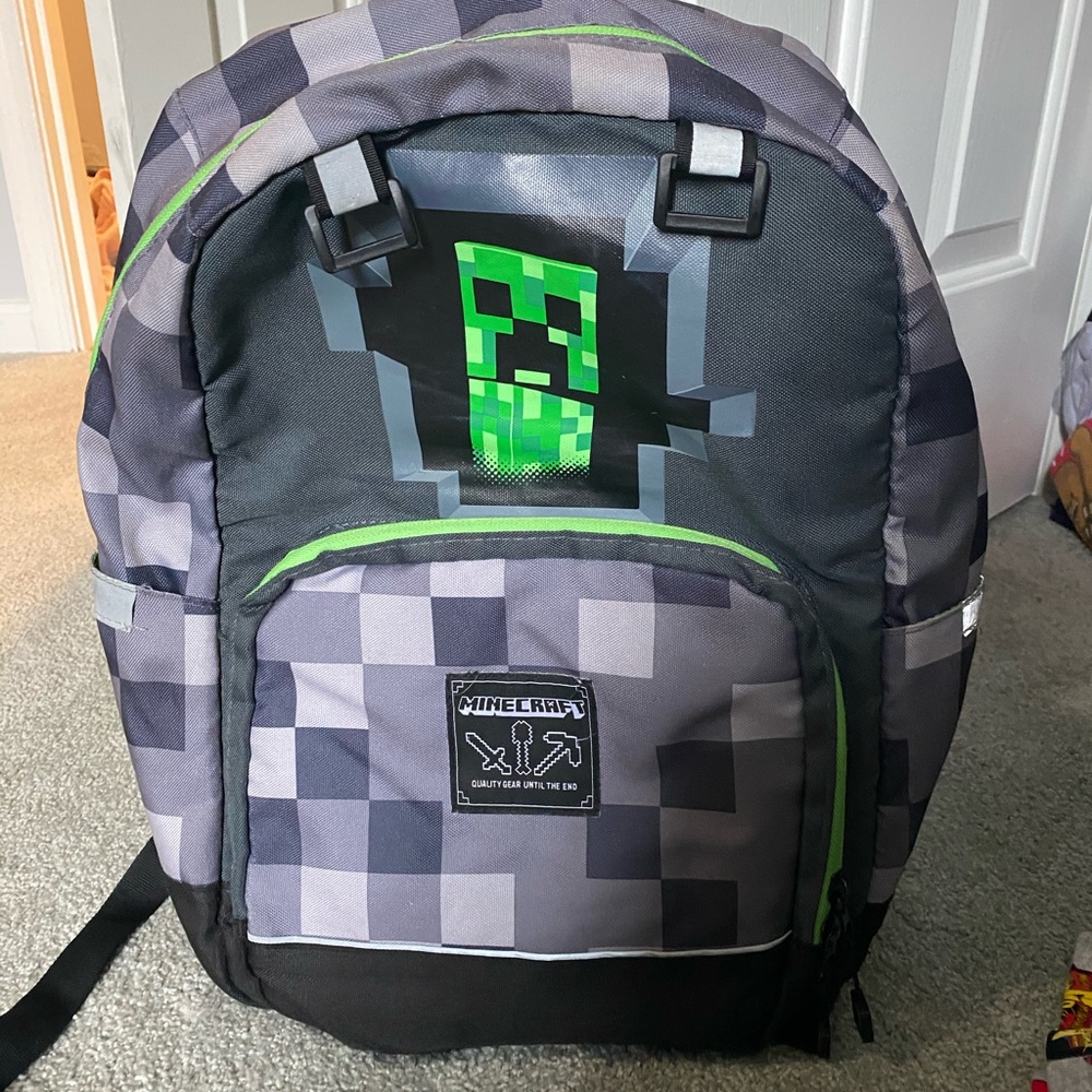 Minecraft book bag